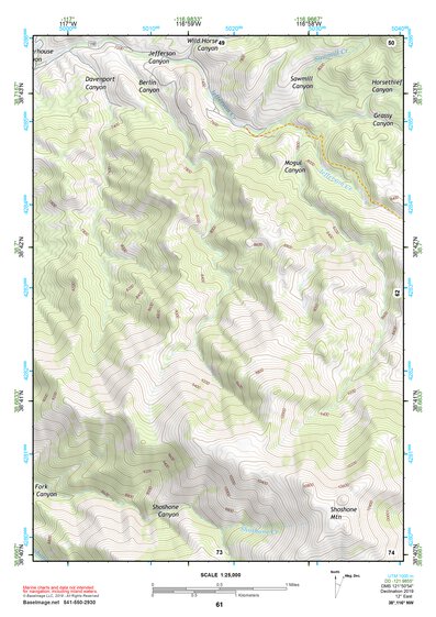 38116NW Page 61 Mount Jefferson Topo Preview 1