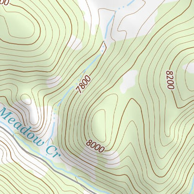 38116NW Page 63 Mount Jefferson Topo Preview 3