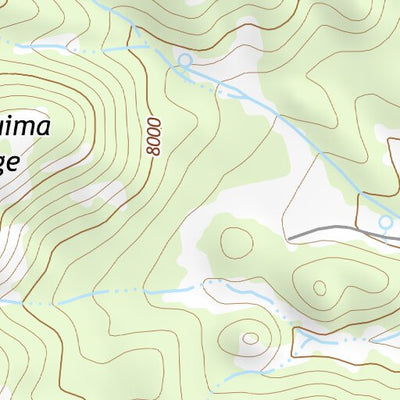 38116NW Page 64 Mount Jefferson Topo Preview 2