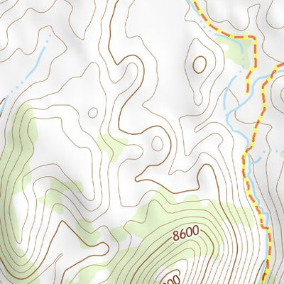 38116NW Page 69 Mount Jefferson Topo Preview 2