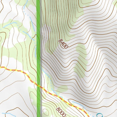 38116NW Page 71 Mount Jefferson Topo Preview 2