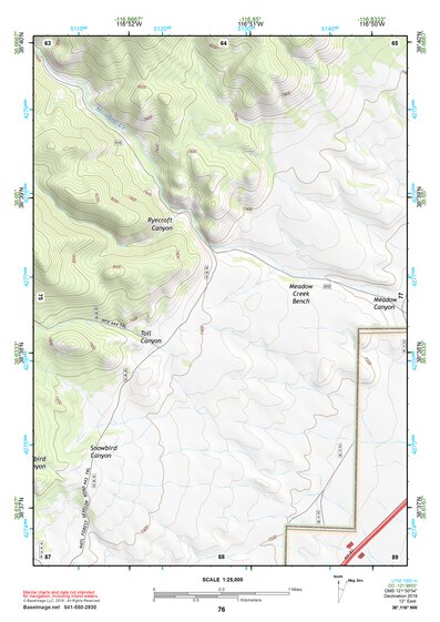 38116NW Page 76 Mount Jefferson Topo Preview 1