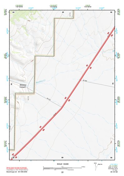38116NW Page 77 Mount Jefferson Topo Preview 1