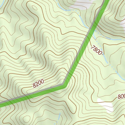 38116NW Page 81 Mount Jefferson Topo Preview 2