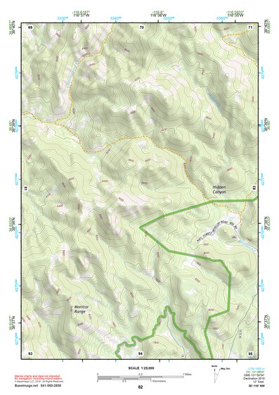 38116NW Page 82 Mount Jefferson Topo Preview 1