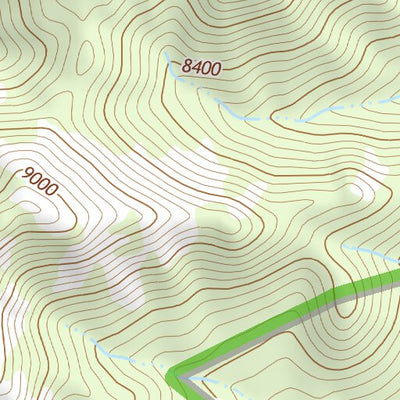 38116NW Page 82 Mount Jefferson Topo Preview 2