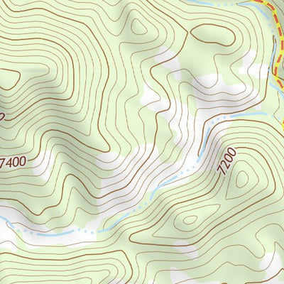38116NW Page 84 Mount Jefferson Topo Preview 3