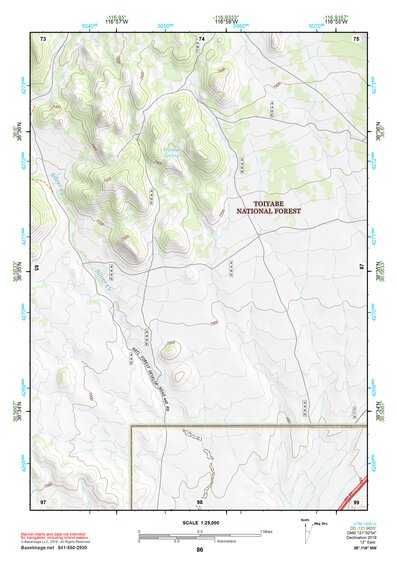 38116NW Page 86 Mount Jefferson Topo Preview 1