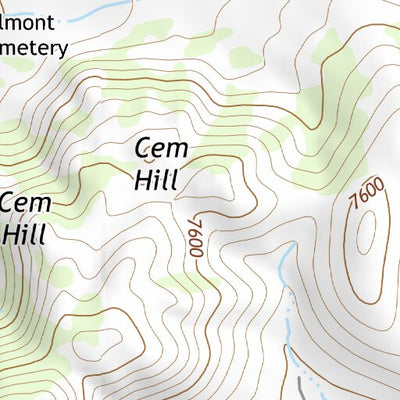 38116NW Page 88 Mount Jefferson Topo Preview 3