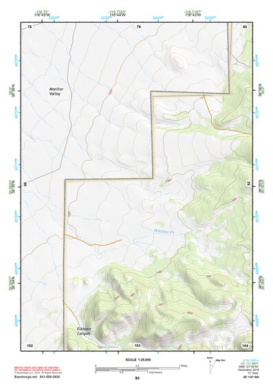 38116NW Page 91 Mount Jefferson Topo Preview 1