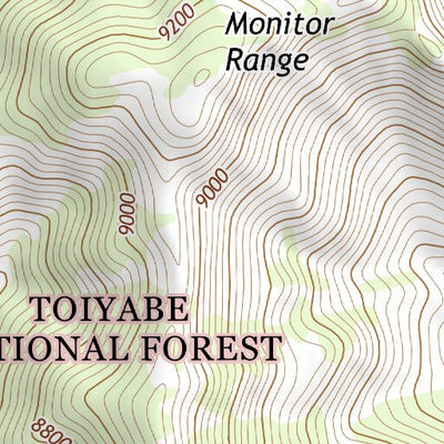 38116NW Page 92 Mount Jefferson Topo Preview 3