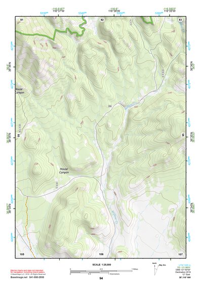 38116NW Page 94 Mount Jefferson Topo Preview 1