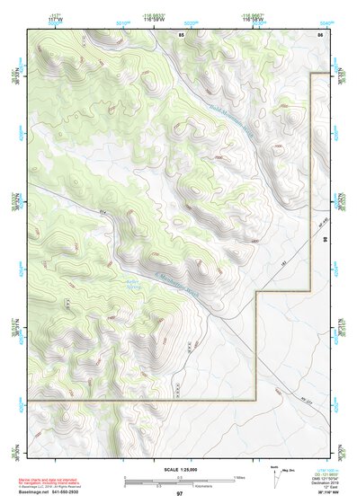 38116NW Page 97 Mount Jefferson Topo Preview 1