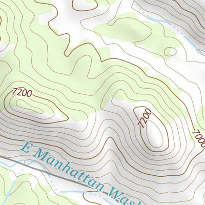 38116NW Page 97 Mount Jefferson Topo Preview 2