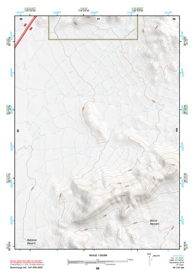 38116NW Page 99 Mount Jefferson Topo Preview 1