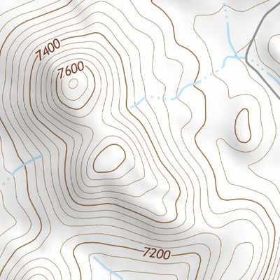 38116NW Page 100 Mount Jefferson Topo Preview 3