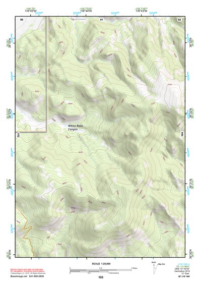 38116NW Page 103 Mount Jefferson Topo Preview 1
