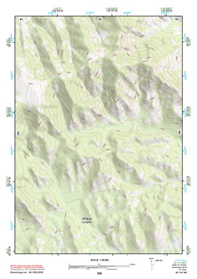 38116NW Page 104 Mount Jefferson Topo Preview 1