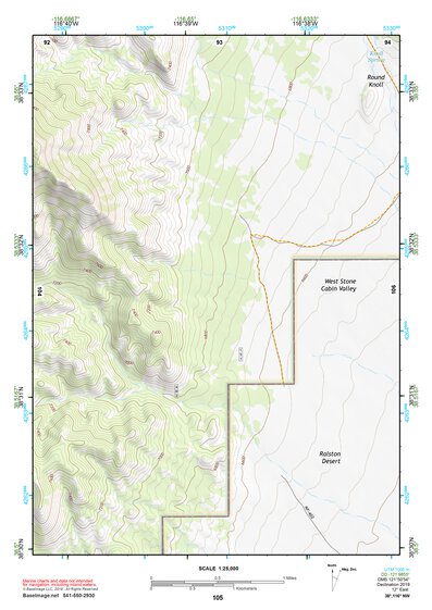 38116NW Page 105 Mount Jefferson Topo Preview 1
