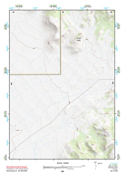 38116NW Page 107 Mount Jefferson Topo Preview 1