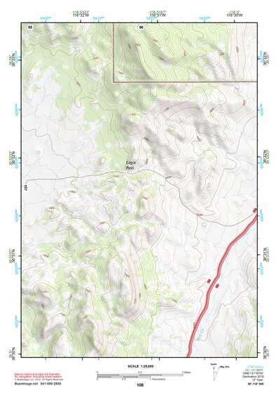 38116NW Page 108 Mount Jefferson Topo Preview 1