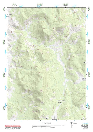 38116SE Page 1 Warm Springs Topo Preview 1