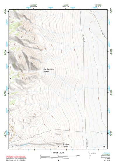 38116SE Page 4 Warm Springs Topo Preview 1
