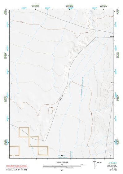38116SE Page 6 Warm Springs Topo Preview 1