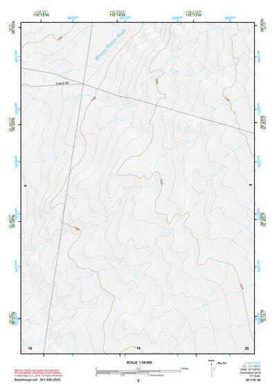38116SE Page 7 Warm Springs Topo Preview 1