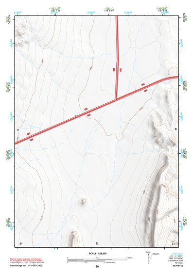38116SE Page 10 Warm Springs Topo Preview 1
