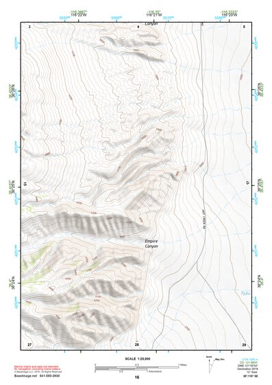 38116SE Page 16 Warm Springs Topo Preview 1