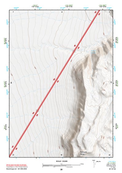 38116SE Page 20 Warm Springs Topo Preview 1