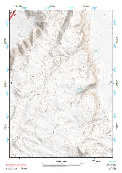 38116SE Page 21 Warm Springs Topo Preview 1