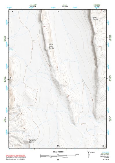 38116SE Page 22 Warm Springs Topo Preview 1