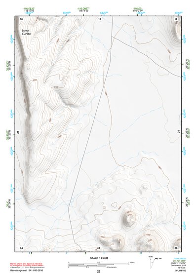 38116SE Page 23 Warm Springs Topo Preview 1