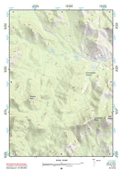 38116SE Page 26 Warm Springs Topo Preview 1