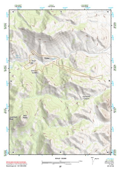 38116SE Page 27 Warm Springs Topo Preview 1