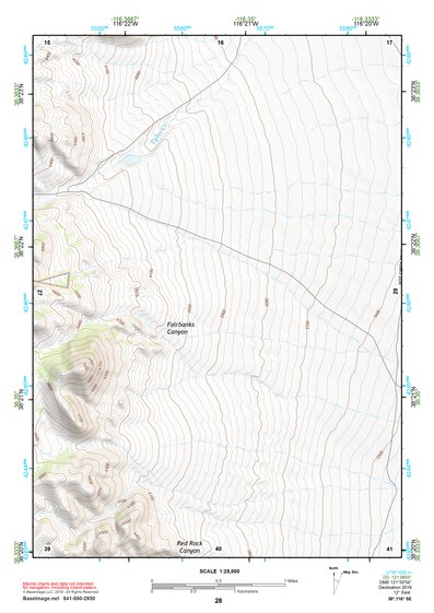 38116SE Page 28 Warm Springs Topo Preview 1