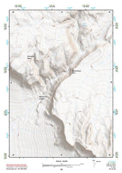 38116SE Page 33 Warm Springs Topo Preview 1