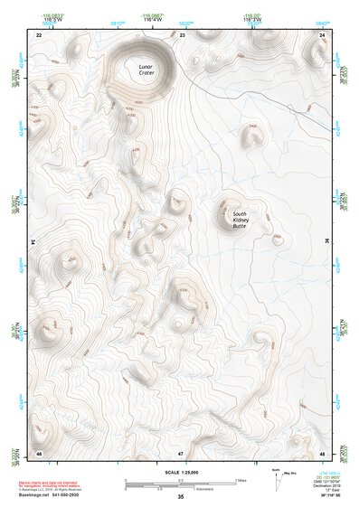 38116SE Page 35 Warm Springs Topo Preview 1