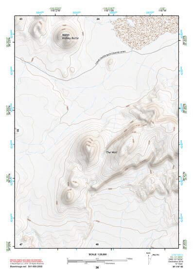 38116SE Page 36 Warm Springs Topo Preview 1