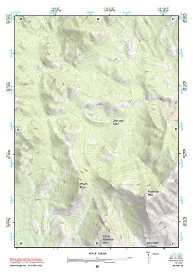 38116SE Page 38 Warm Springs Topo Preview 1