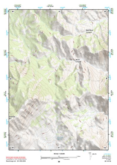 38116SE Page 39 Warm Springs Topo Preview 1