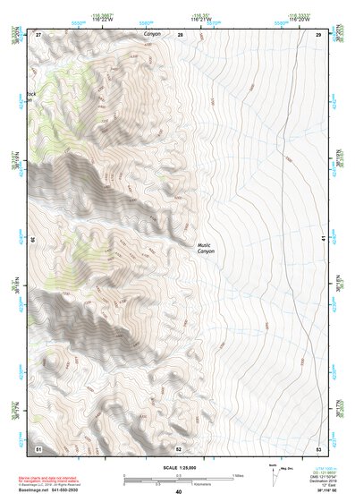 38116SE Page 40 Warm Springs Topo Preview 1