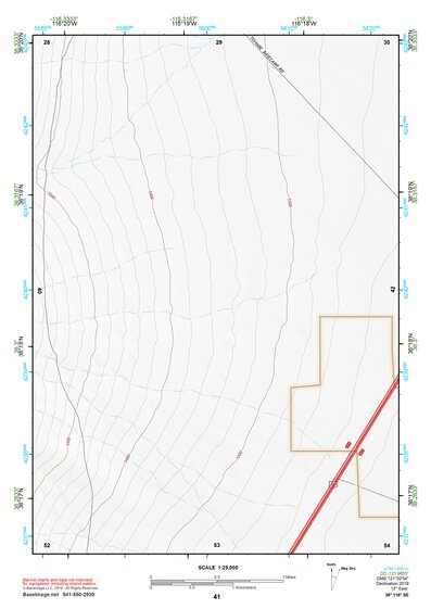 38116SE Page 41 Warm Springs Topo Preview 1