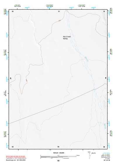 38116SE Page 43 Warm Springs Topo Preview 1