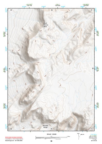 38116SE Page 58 Warm Springs Topo Preview 1