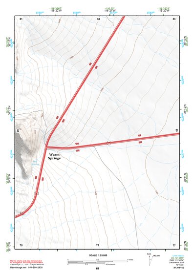 38116SE Page 64 Warm Springs Topo Preview 1