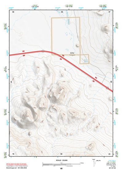 38116SE Page 68 Warm Springs Topo Preview 1