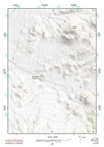38116SE Page 85 Warm Springs Topo Preview 1